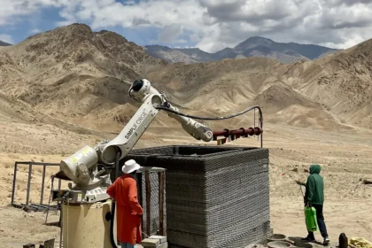 World’s Highest On-Site 3D Printed Structure