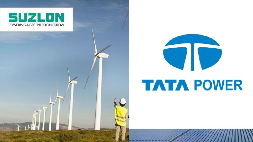Suzlon & Tatas Power