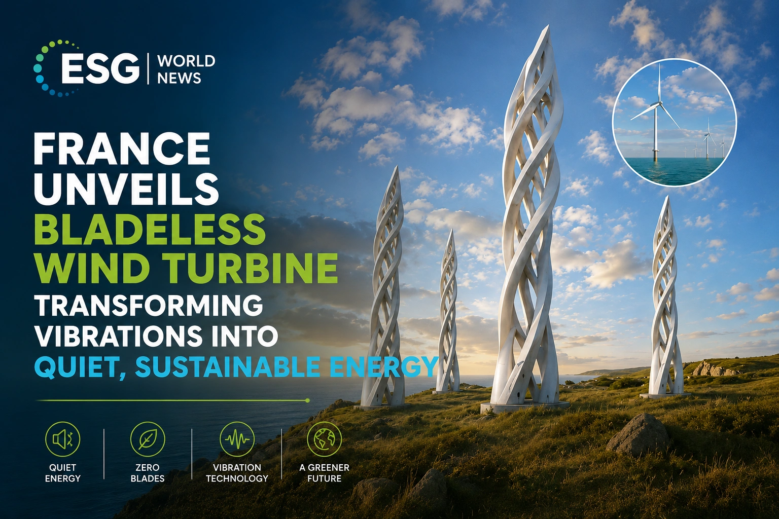 wind turbine with no blades