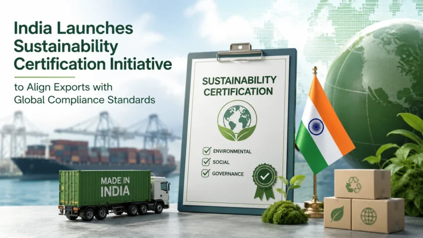 India Launches Sustainability Certification