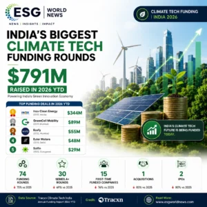India Biggest Climate Tech Funding