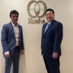 L-R Peeyush Narang, Managing Director- Membrane Group India Pvt Ltd and Hirohiko Ejiri , President and Representative Executive Officer, Kurita Water Industries Ltd