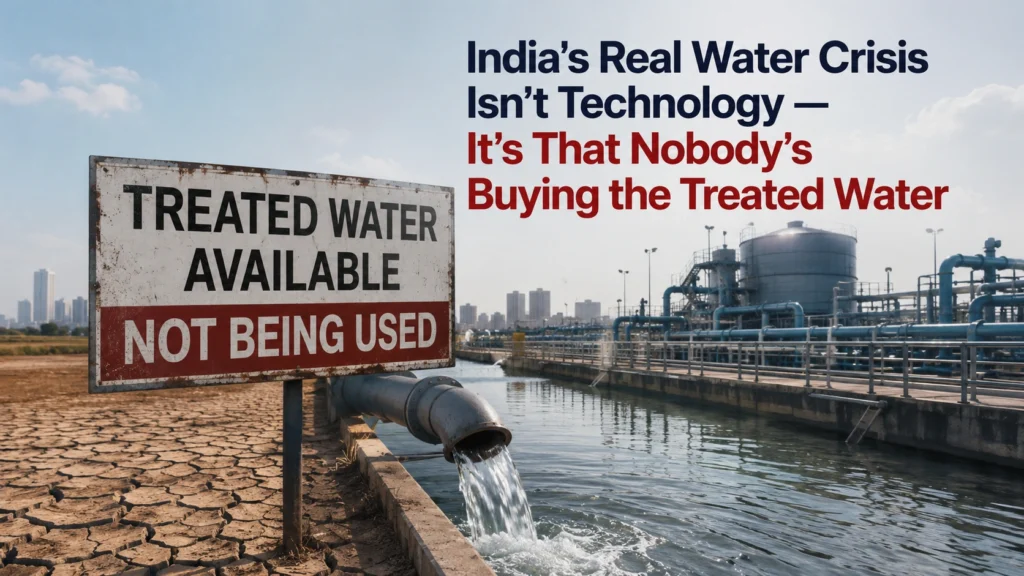 India Treats Just One-Third of Its Sewage, Leaving a Massive