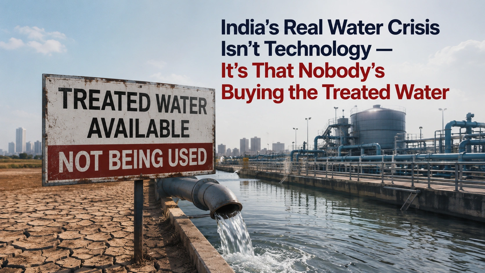 India Treats Just One-Third of Its Sewage, Leaving a Massive