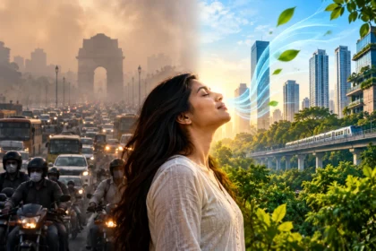 Breathing Between Two Cities